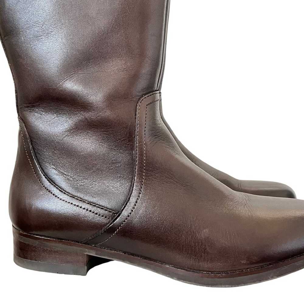 Bussola Lyon Leather Riding Boots Sz 7.5 EU 38 Ca… - image 6