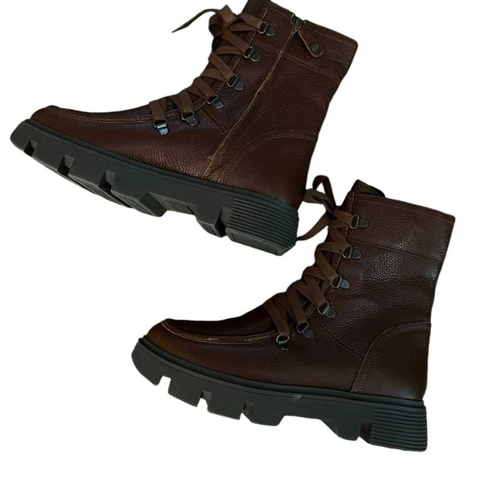 NWOT Women's Geox® VILDE Women's Chestnut Combat … - image 3