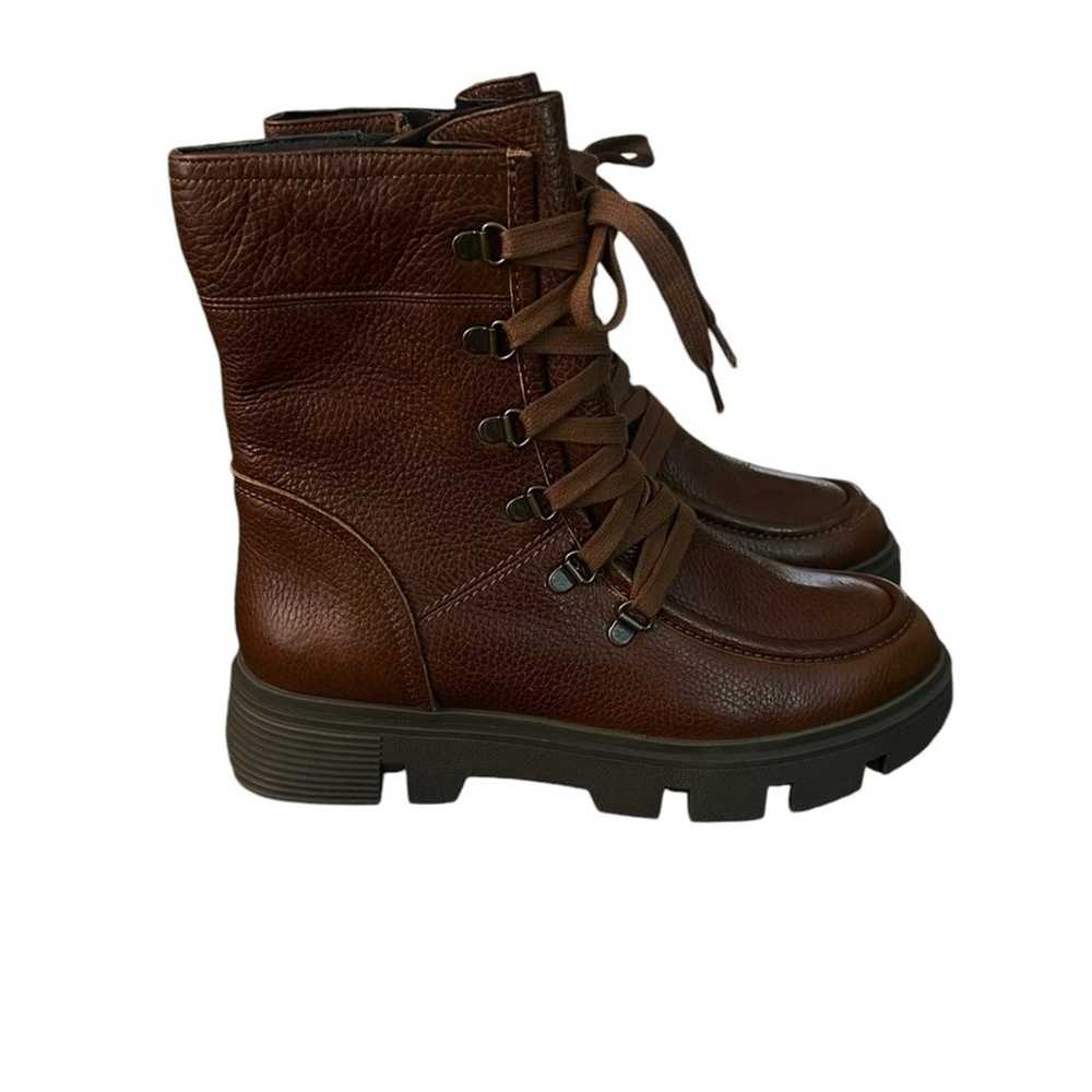 NWOT Women's Geox® VILDE Women's Chestnut Combat … - image 4