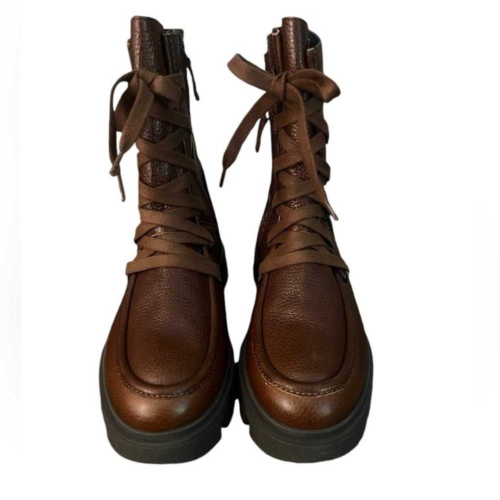 NWOT Women's Geox® VILDE Women's Chestnut Combat … - image 5