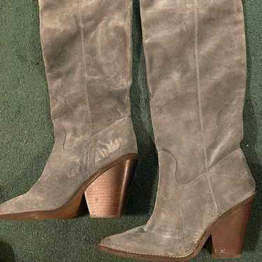 Sam Edelman grey boots size 9