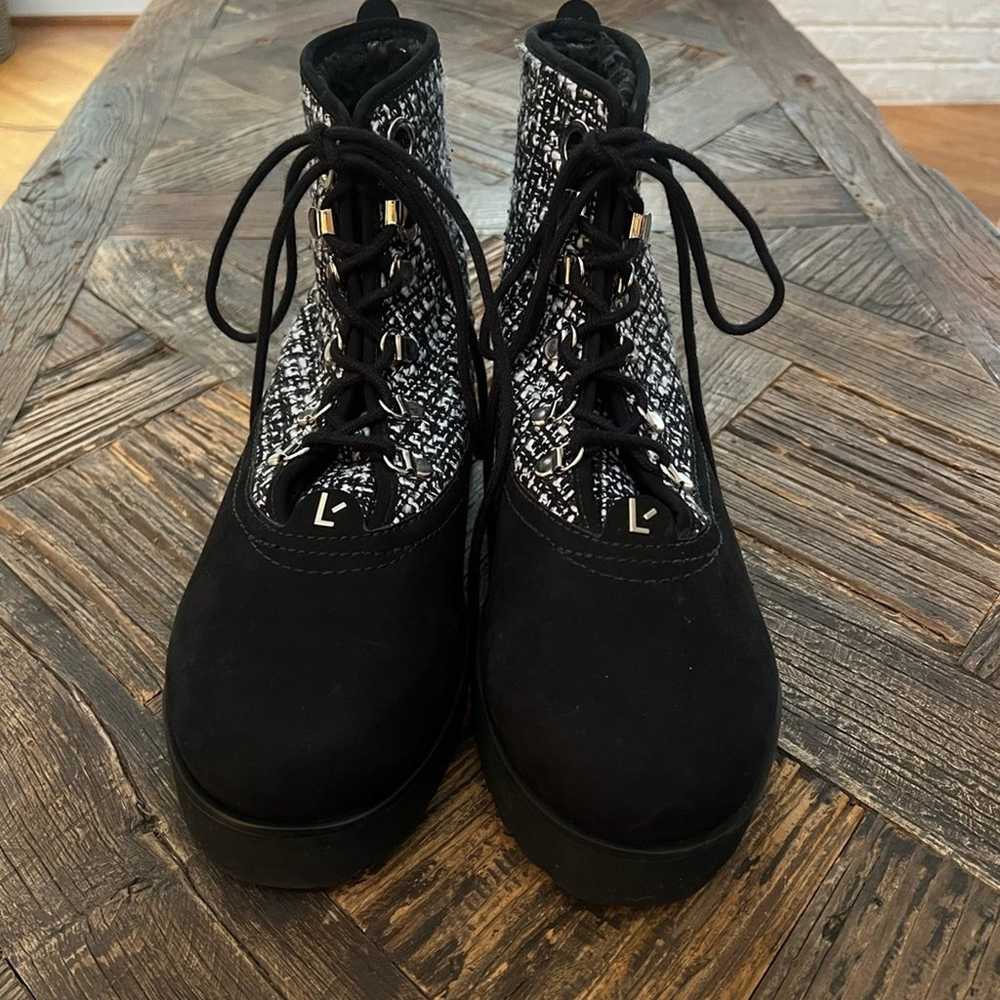 NWOT Women’s Larroude Vail Ankle Platform Boots –… - image 3