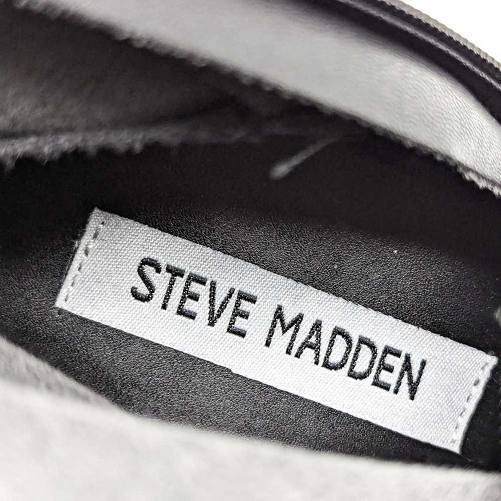 Steve Madden Henrik Black Platform Retro Vegan Le… - image 7