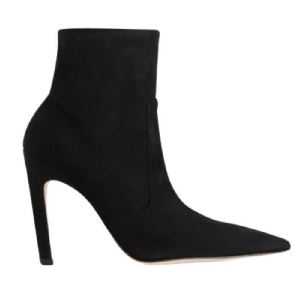 Good American Women’s The Icon Pointed Black Ankl… - image 1