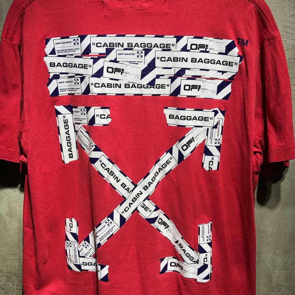 Off-White Off-White Cabin Baggage arrows tee - image 3