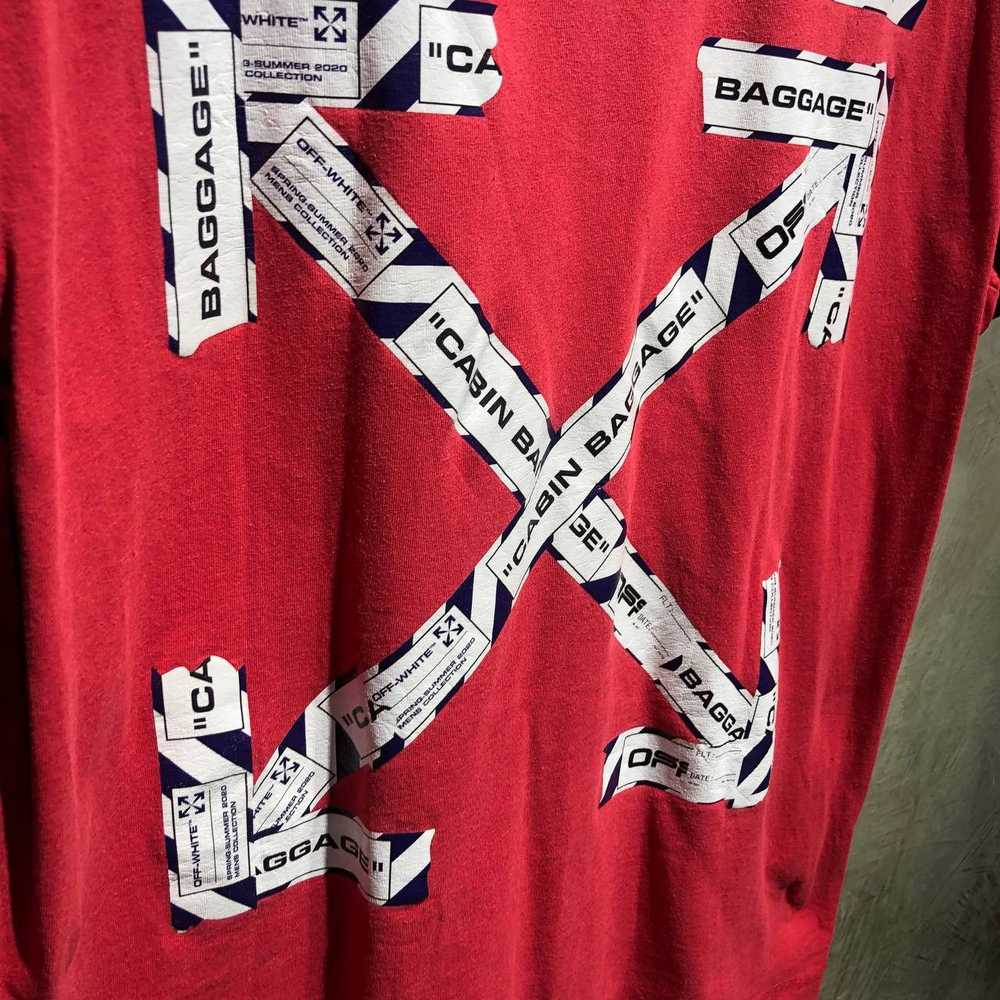 Off-White Off-White Cabin Baggage arrows tee - image 4