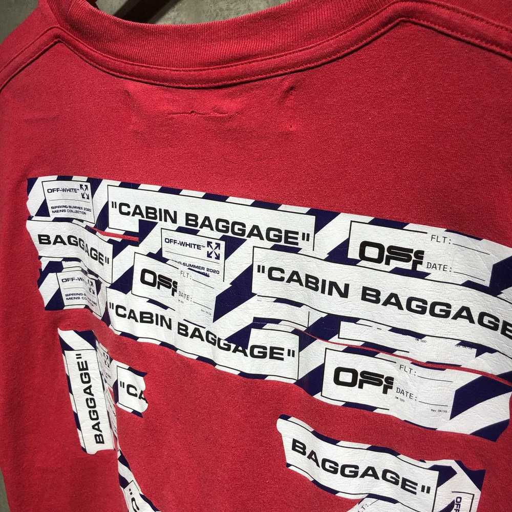 Off-White Off-White Cabin Baggage arrows tee - image 8