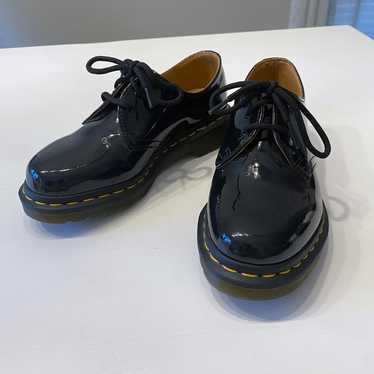 Dr. Martens Black Patent Leather Shoes Style 1461 