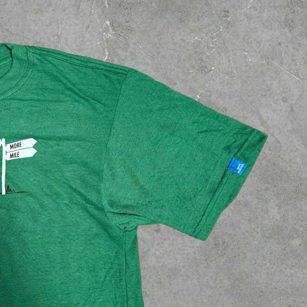 Sport Science Printed T-Shirt M Green Vintage Ame… - image 3