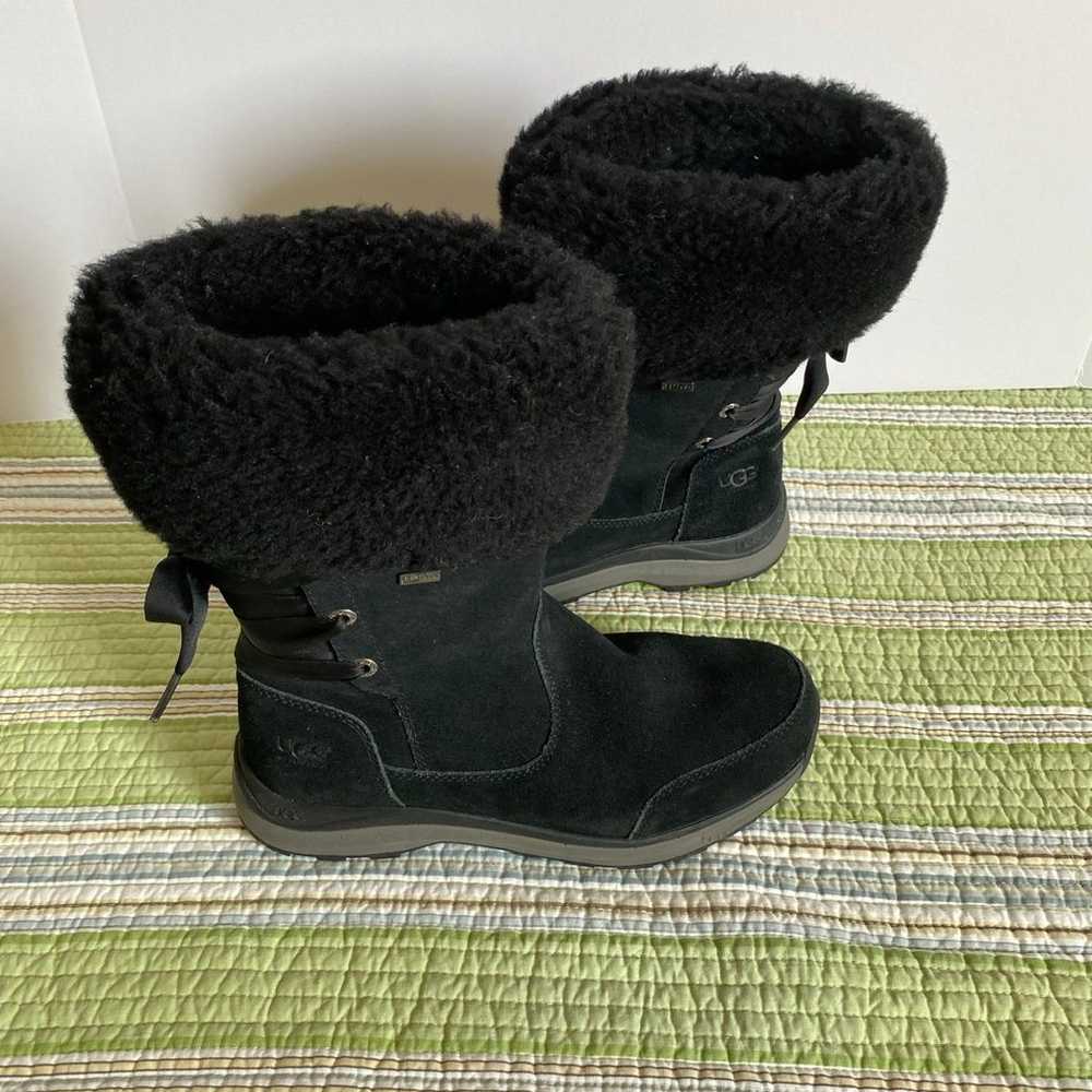 UGG Australia Ingalls Boots Black Suede  1095140 … - image 7