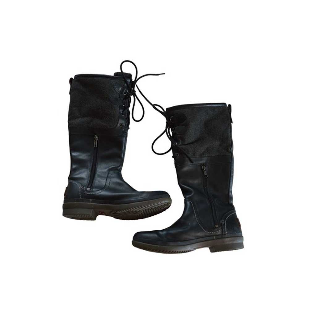 UGG Womens Elsa Waterproof Black Riding Boots Siz… - image 9