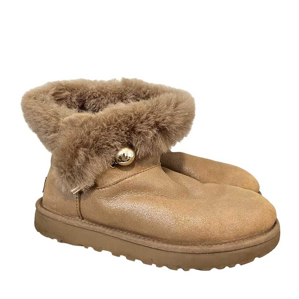 UGG Australia Women’s Classic Fluff Pin Mini Boot… - image 1