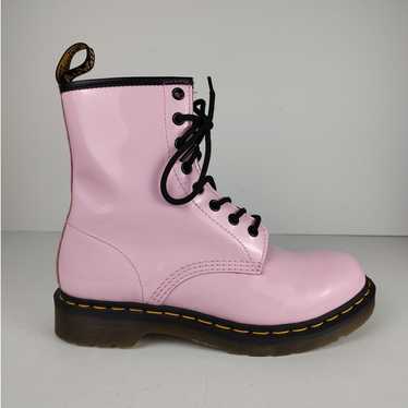 Dr. Martins 1460 high top boots pastel pink women… - image 1