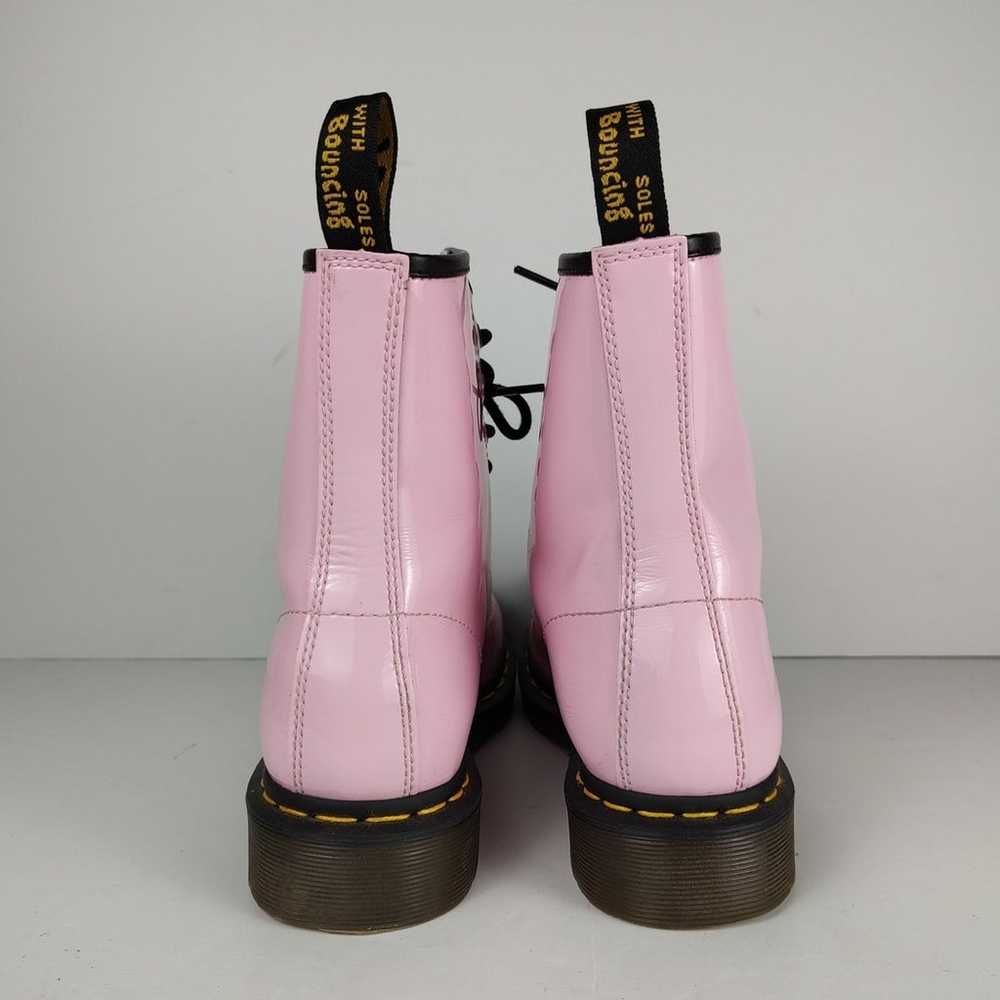 Dr. Martins 1460 high top boots pastel pink women… - image 4