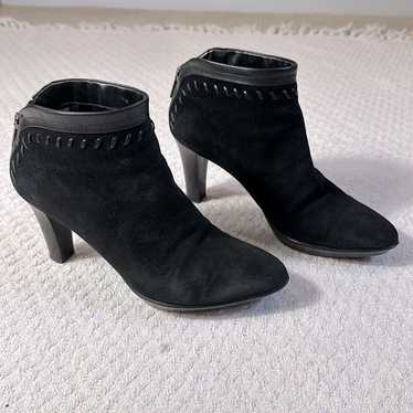 Aquatalia Riley Suede Waterproof Women Booties Siz