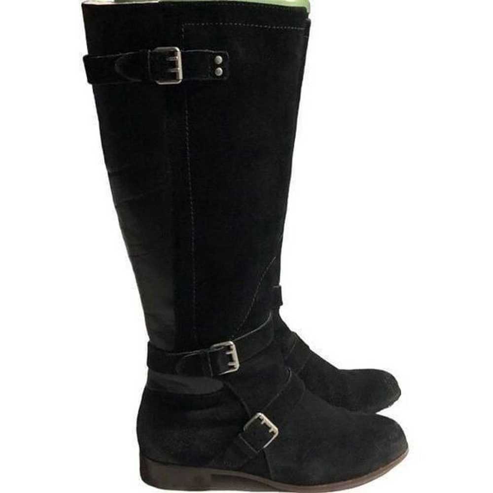 UGG Australia Cyndee Womens Black Leather Suede Z… - image 3