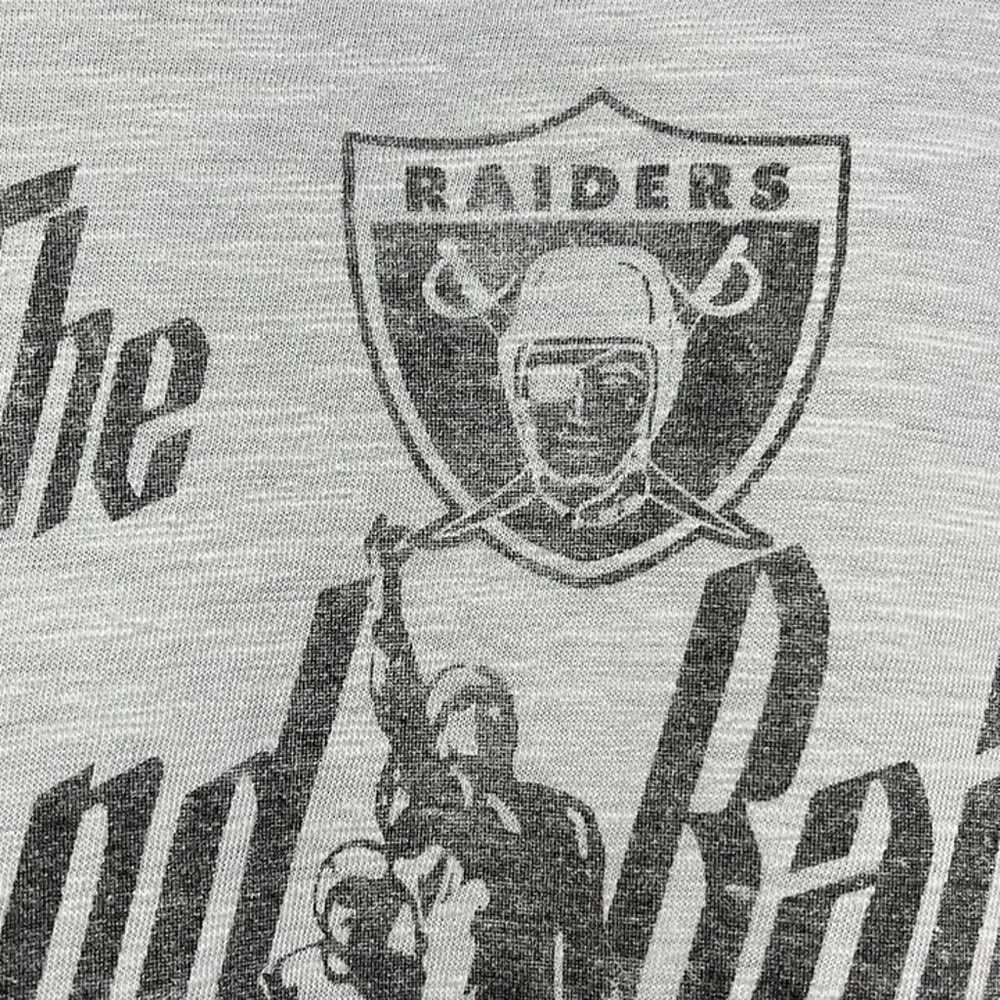 NFL Football Oakland Raiders 47 Brand Retro White… - image 4