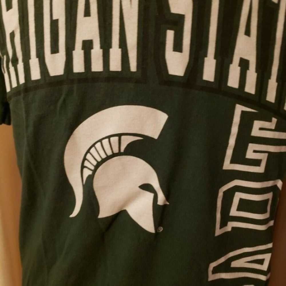 MICHIGAN STATE SPARTANS Vtg 1990 T-Shirt - image 4