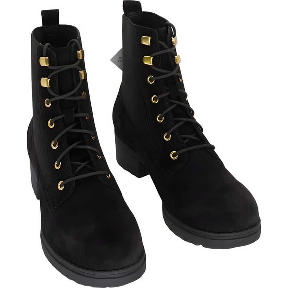 Cole Haan Women's Waterproof Combat Boot II Dark … - image 1