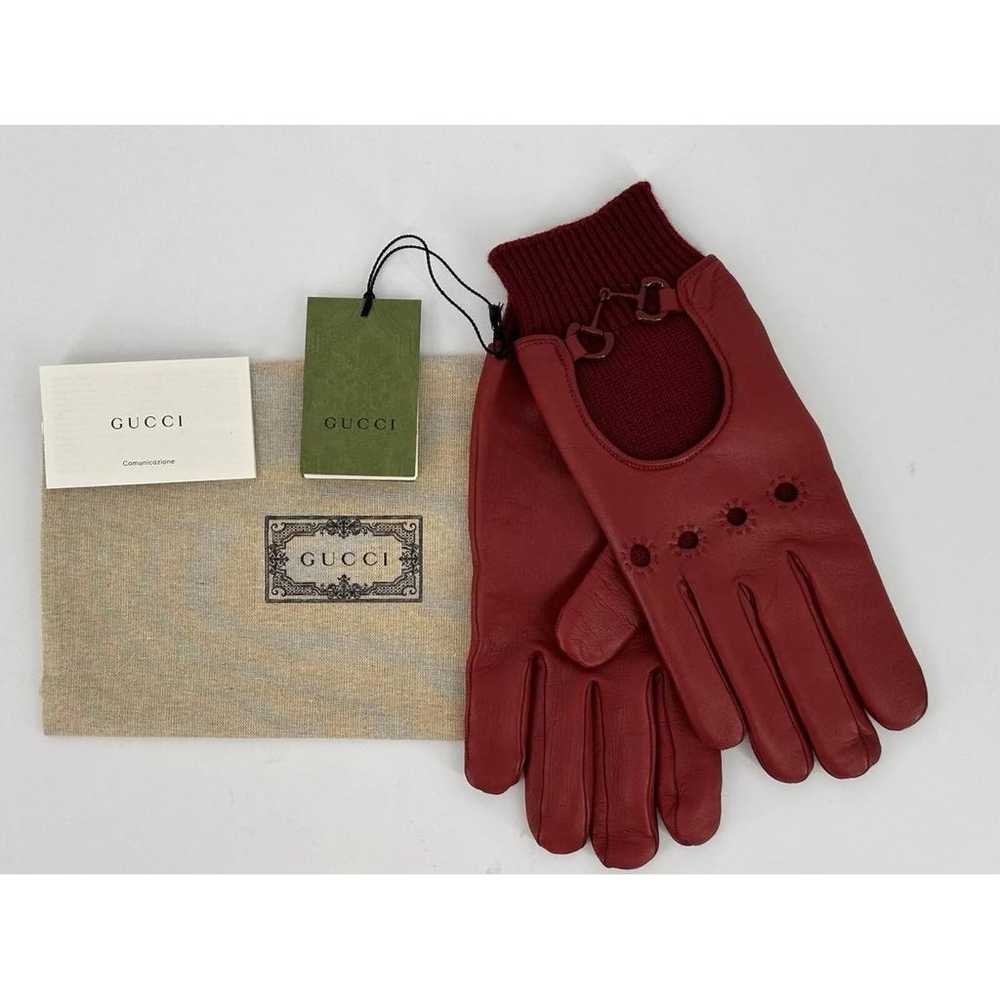 Gucci Leather gloves - image 2