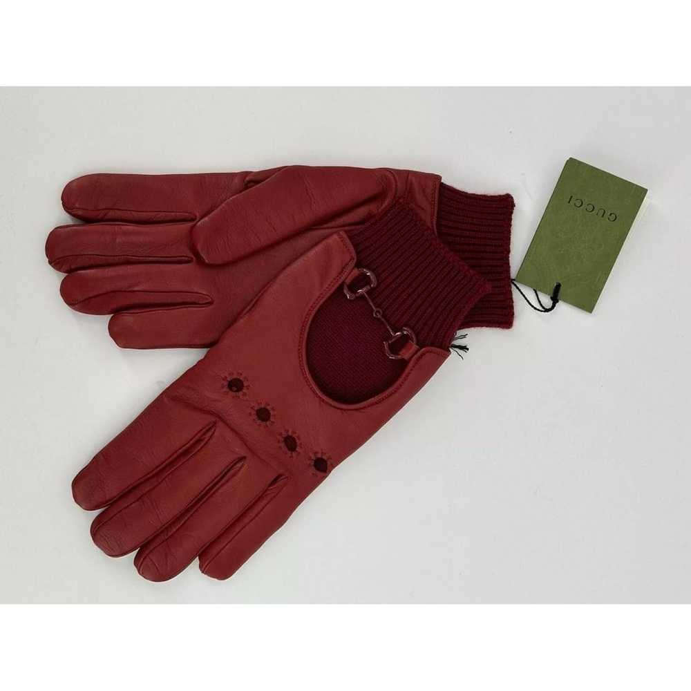 Gucci Leather gloves - image 4