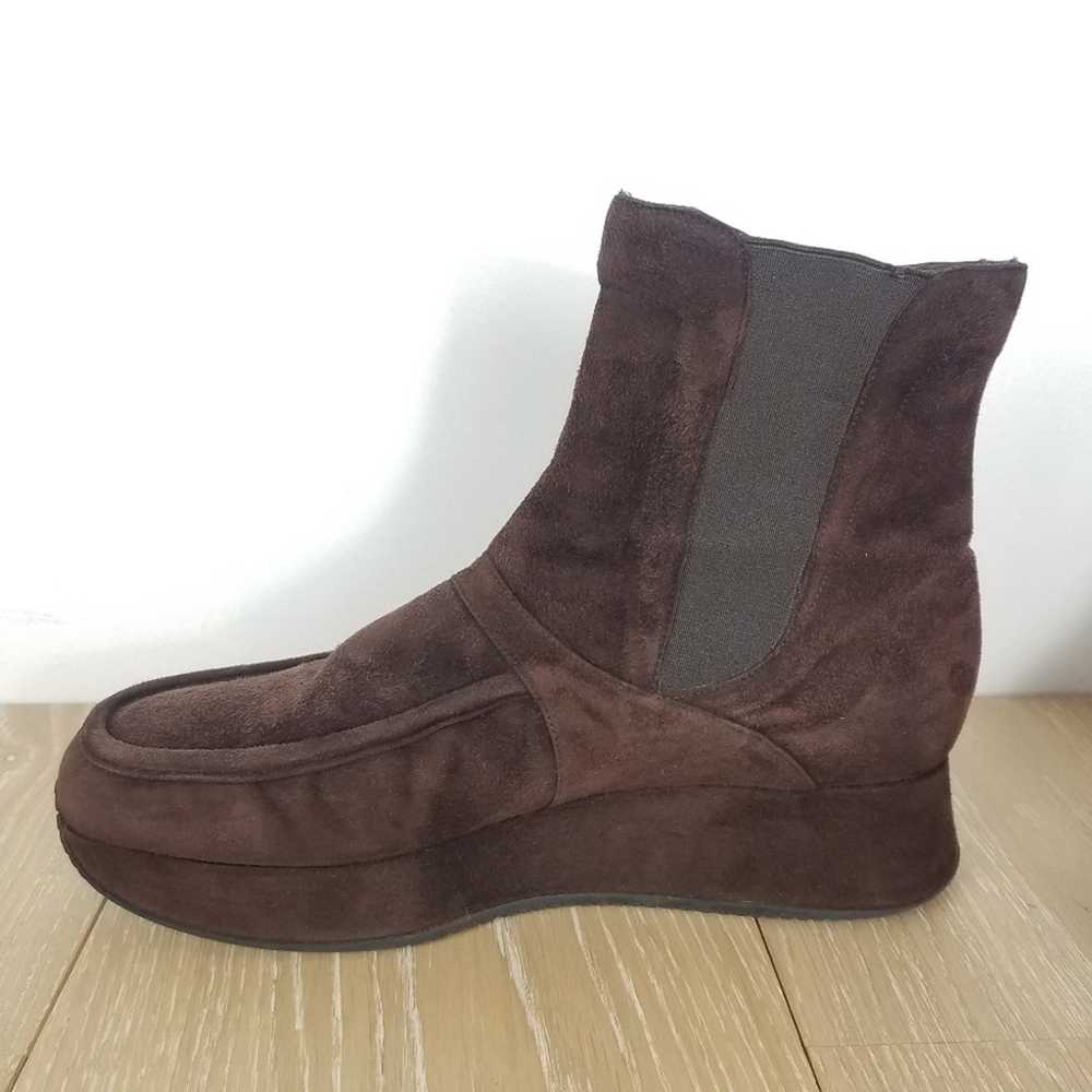 Stephane Kelian Brown Suede Ankle Boots - image 2