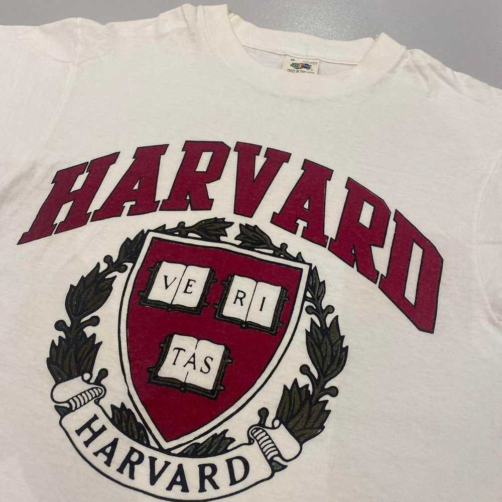 90s Harvard College vintage T-shirt. - image 1