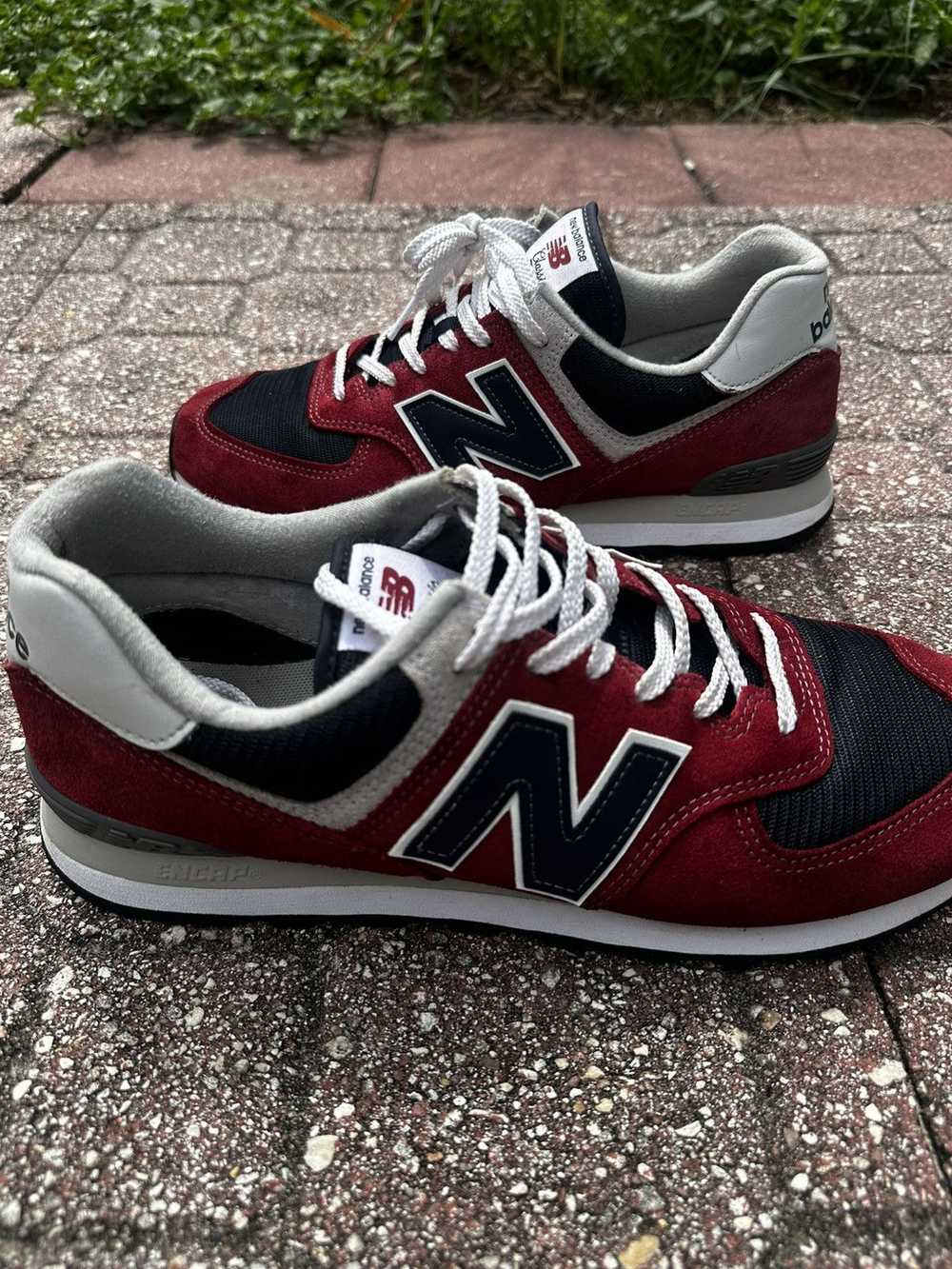 New Balance New Balance 574 Red Navy - image 1