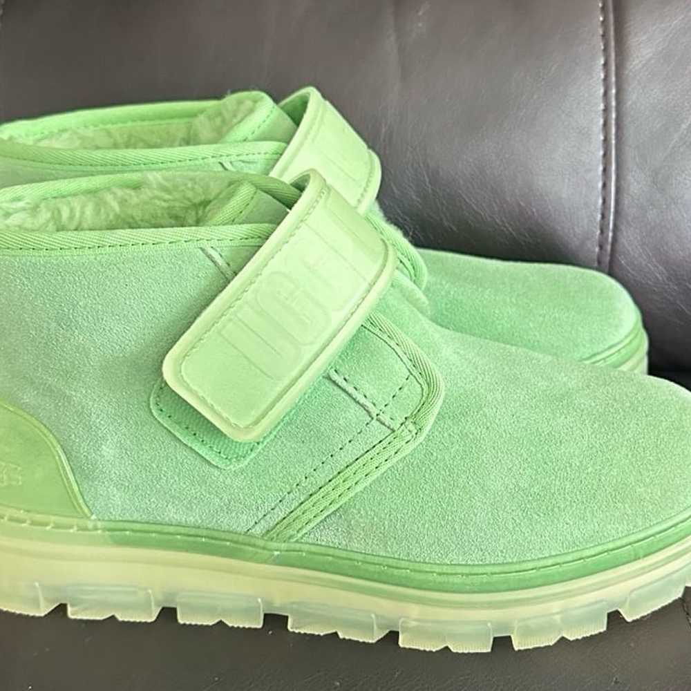 UGG Neumel Clear Chukka Parakeet Green Boots-New - image 3