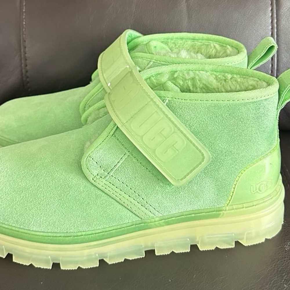 UGG Neumel Clear Chukka Parakeet Green Boots-New - image 4