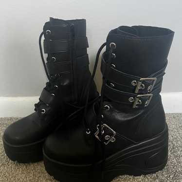 steve madden platform boots