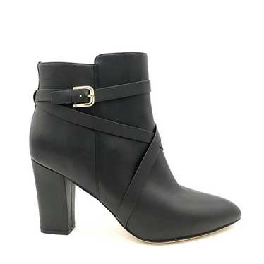 NEW L'AGENCE Francine Boots Womens 10.5 Black Lea… - image 1