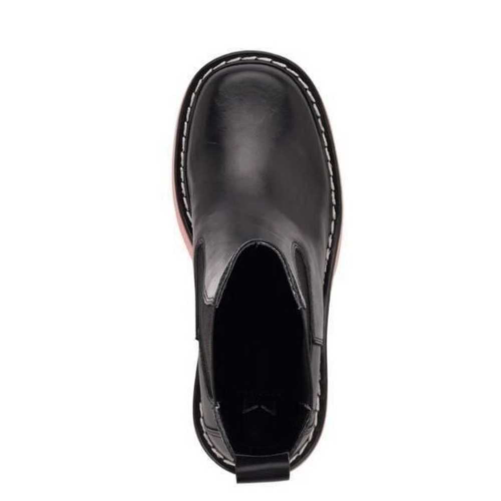 NEW- Marc Fisher- BLACK CHUNKY FREDY LUG SOLE BOO… - image 3