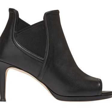 COLE HAAN - WOMENS JONES PEEP TOE SHOETIE BOOTS