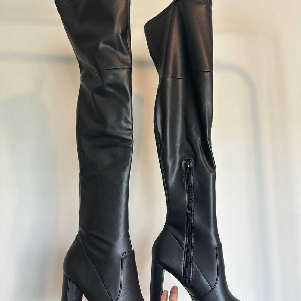 ALDO Over-the-knee Boots: Size 8 - Black - image 1