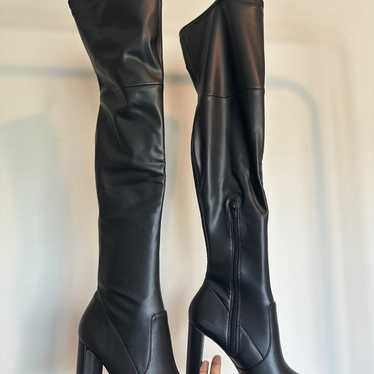 ALDO Over-the-knee Boots: Size 8 - Black - image 1