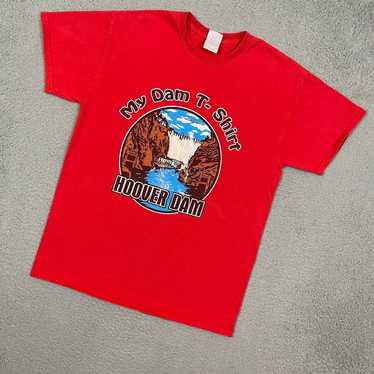 Vintage funny Hoover dam T-shirt - image 1