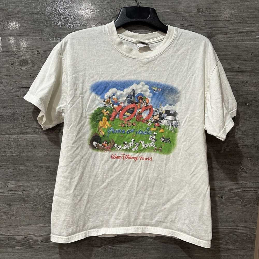 Vintage Walt Disney World "100 Years Of Magic" T-… - image 1