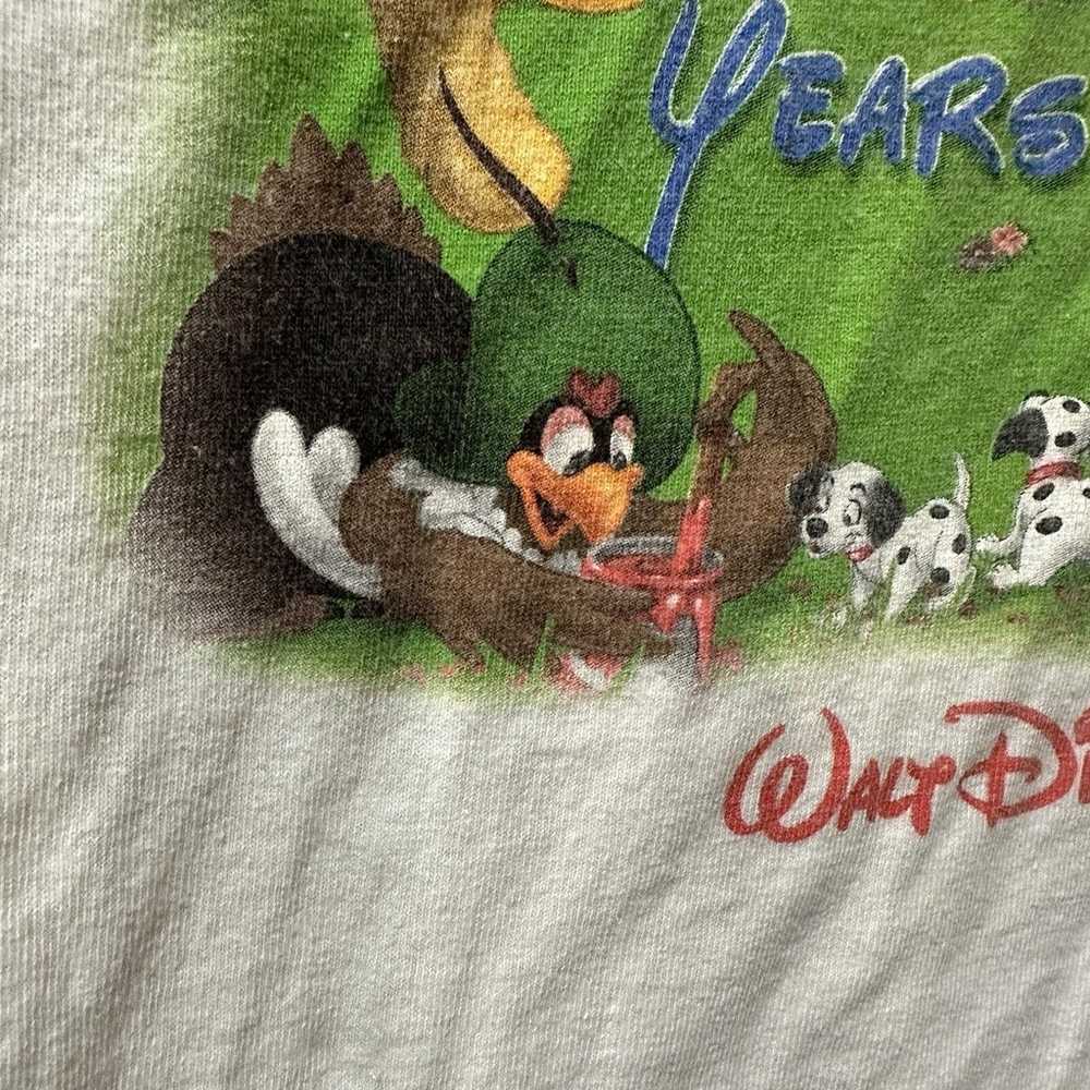 Vintage Walt Disney World "100 Years Of Magic" T-… - image 3