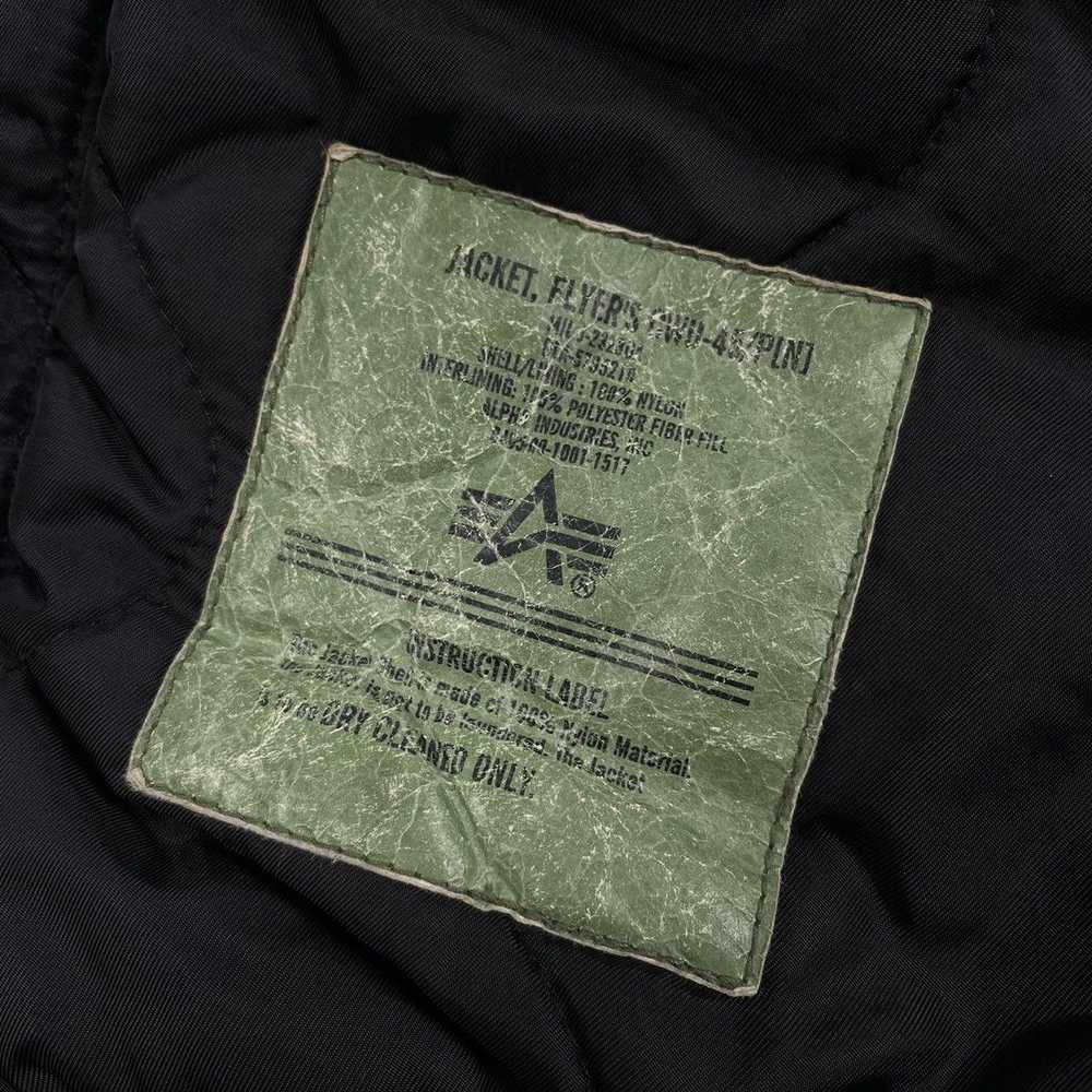 Alpha Industries × Bomber Jacket × Vintage Vintag… - image 10