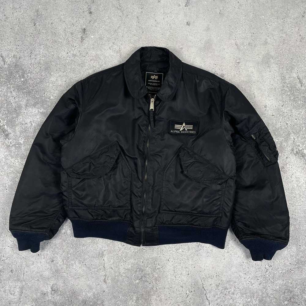 Alpha Industries × Bomber Jacket × Vintage Vintag… - image 2