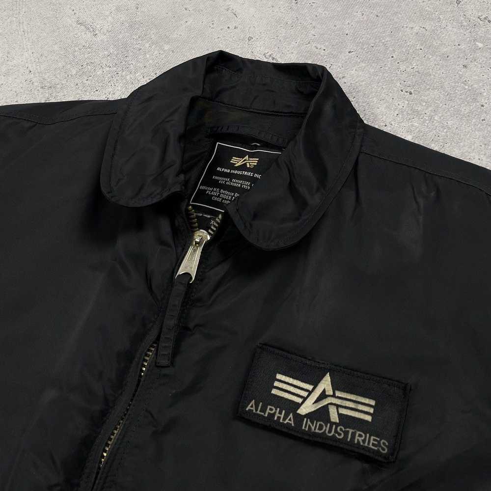 Alpha Industries × Bomber Jacket × Vintage Vintag… - image 7