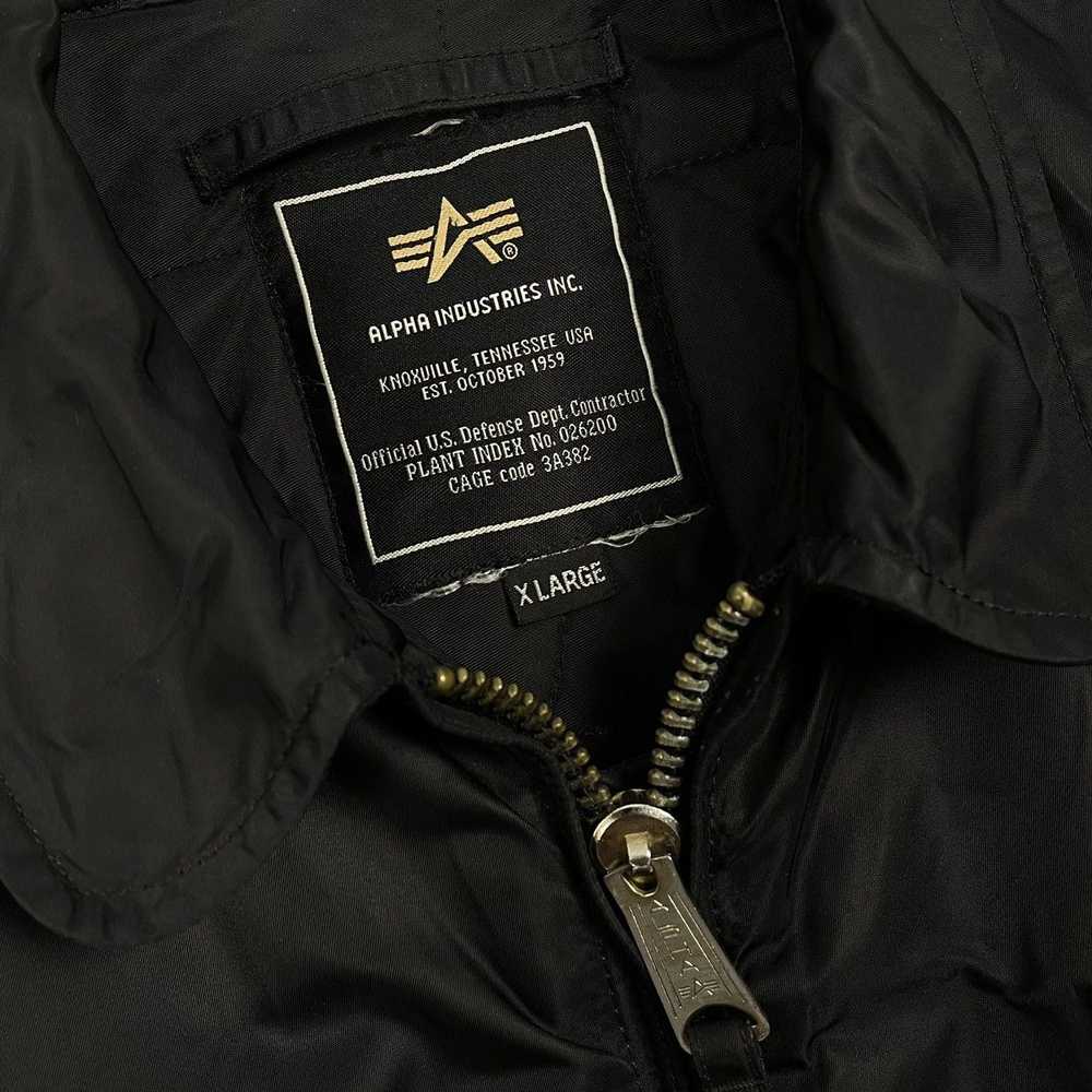 Alpha Industries × Bomber Jacket × Vintage Vintag… - image 9