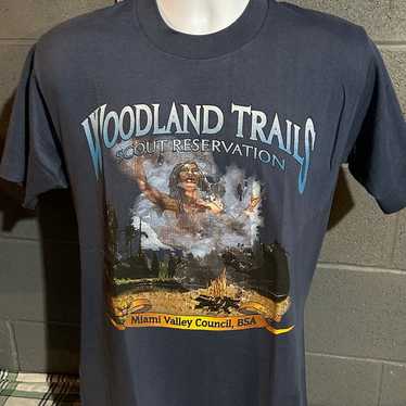 Vintage 1990s Woodland Trails Reservation 1997 Bl… - image 1