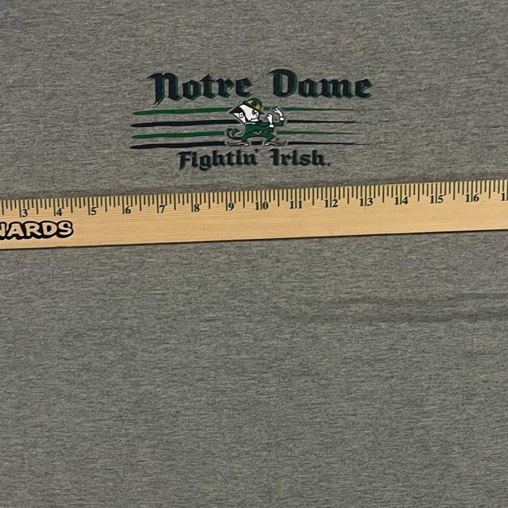 Vintage Notre Dame Long Sleeve Shirt - image 9