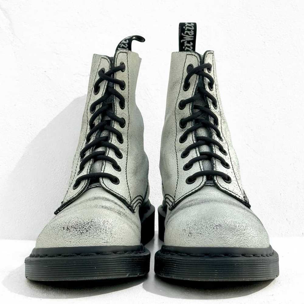 Dr. Martens Pascal UK5/US7 1460 8-Eye Black White… - image 6