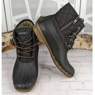 SPERRY Saltwater Waterproof Quilted Duck Boots