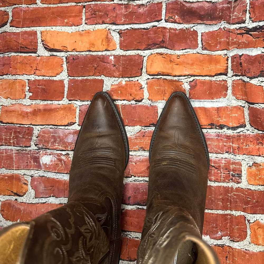 ARIAT Boots Womens Brown Leather Cowboy Western S… - image 3