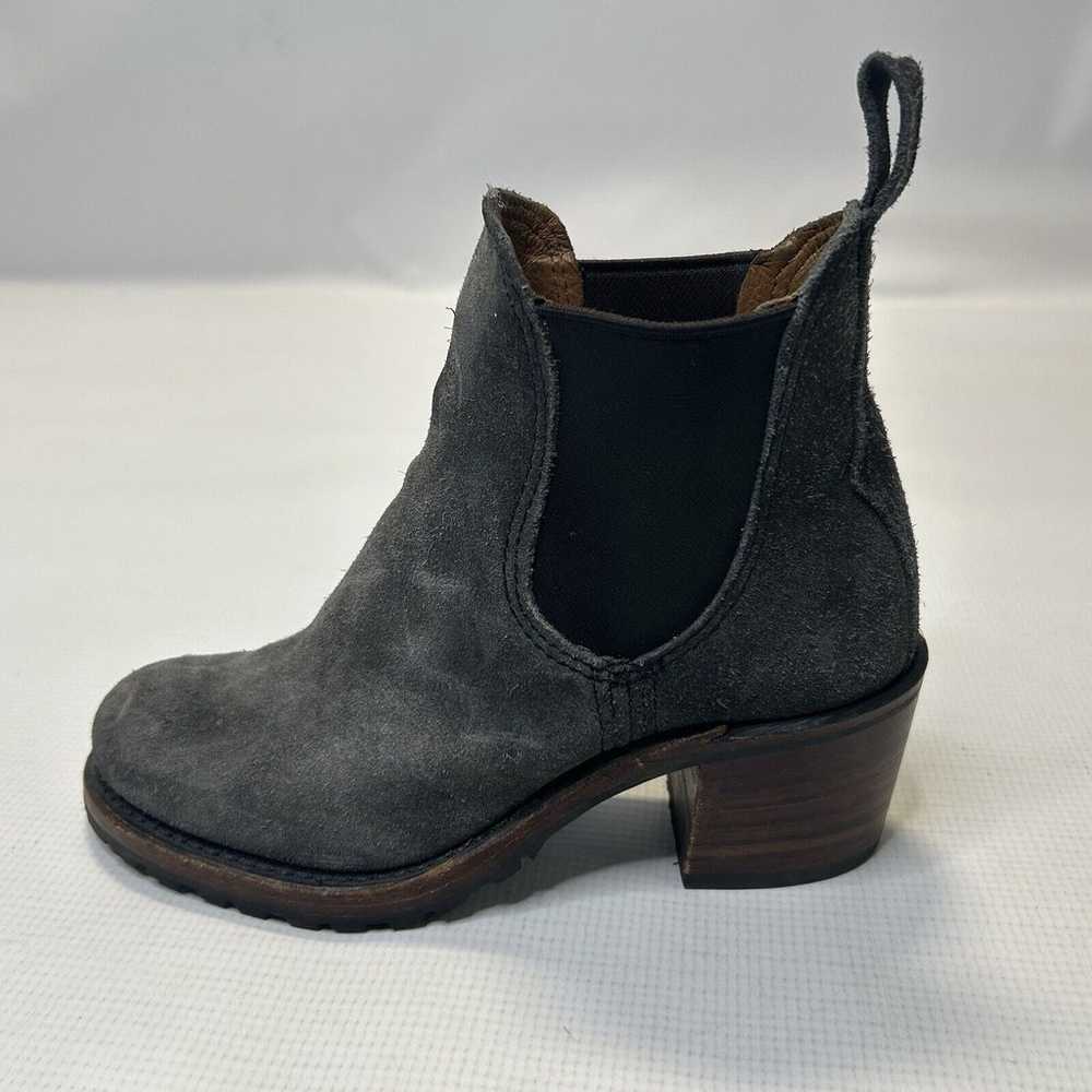 Frye Sabrina Chelsea Leather Heeled Boots Womens … - image 4