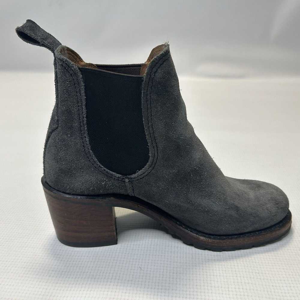 Frye Sabrina Chelsea Leather Heeled Boots Womens … - image 5